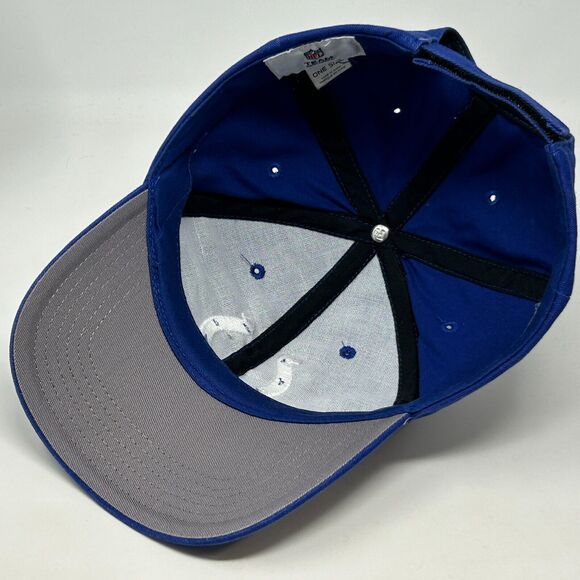 Indianapolis Colts Hat Cap Strapback Blue NFL Team Apparel Football 6 Panel - Picture 4 of 9